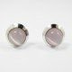 PENDIENTES ORO BLANCO PIEDRA