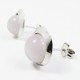 PENDIENTES ORO BLANCO PIEDRA