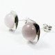PENDIENTES ORO BLANCO PIEDRA