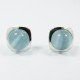 PENDIENTES ORO BLANCO PIEDRA
