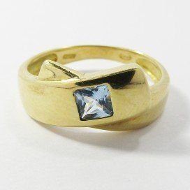 SORTIJA ORO AMARILLO PIEDRA