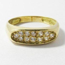 SORTIJA ORO AMARILLO PIEDRA