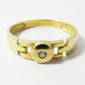 SORTIJA ORO AMARILLO PIEDRA