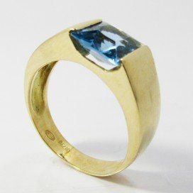 SORTIJA ORO AMARILLO PIEDRA