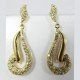 PENDIENTES ORO AMARILLO PIEDRA
