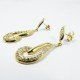 PENDIENTES ORO AMARILLO PIEDRA