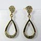 PENDIENTES ORO AMARILLO PIEDRA