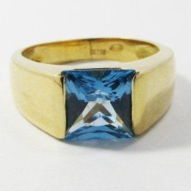 SORTIJA ORO AMARILLO PIEDRA