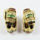 PENDIENTES ORO AMARILLO PIEDRA