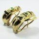 PENDIENTES ORO AMARILLO PIEDRA