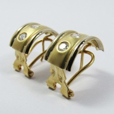 PENDIENTES ORO AMARILLO PIEDRA