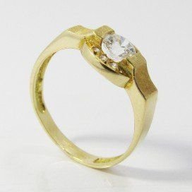 SORTIJA ORO AMARILLO PIEDRA