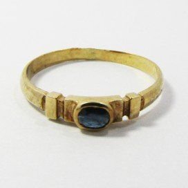 SORTIJA ORO AMARILLO PIEDRA