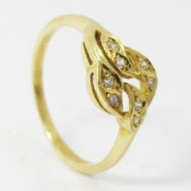 SORTIJA ORO AMARILLO PIEDRA