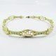 PULSERA SRA. ORO AMARILLO PIEDRA