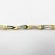 PULSERA SRA. ORO AMARILLO PIEDRA