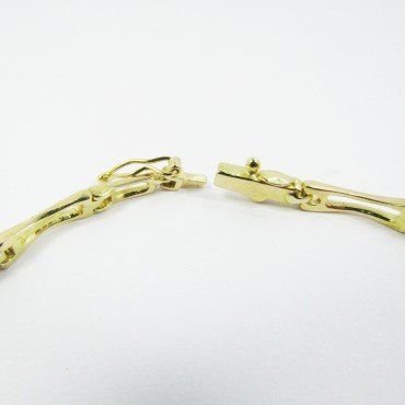 PULSERA SRA. ORO AMARILLO PIEDRA