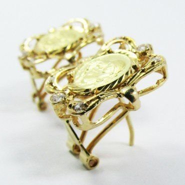 PENDIENTES AMARILLO MADRE