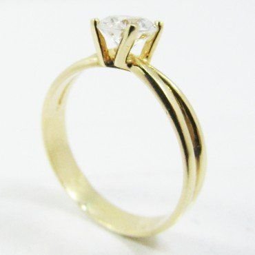 SORTIJA ORO AMARILLO PIEDRA