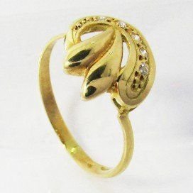 SORTIJA ORO AMARILLO PIEDRA