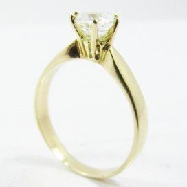 SORTIJA ORO AMARILLO PIEDRA