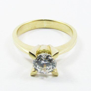 SORTIJA ORO AMARILLO PIEDRA