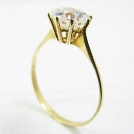 SORTIJA ORO AMARILLO PIEDRA