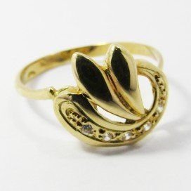 SORTIJA ORO AMARILLO PIEDRA