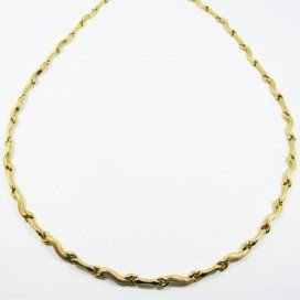 GARGANTILLA ORO AMARILLO ITALIANO LISO