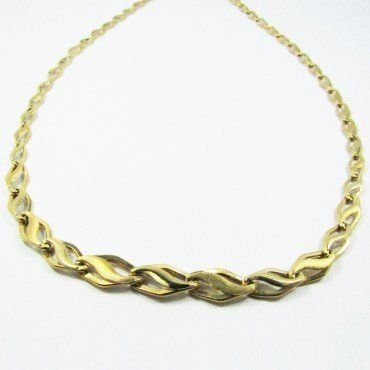 GARGANTILLA ORO AMARILLO ITALIANO LISO