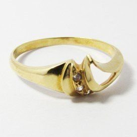 SORTIJA ORO AMARILLO PIEDRA