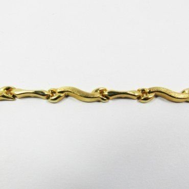 PULSERA SRA. ORO AMARILLO ITALIANO LISO