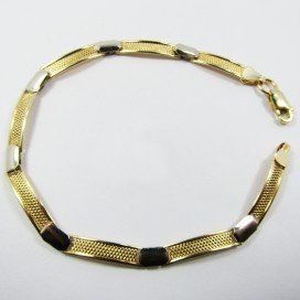 PULSERA SRA. ORO BICOLOR