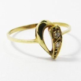 SORTIJA ORO AMARILLO PIEDRA