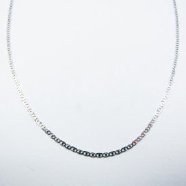 CADENAS ORO BLANCO 45 CM