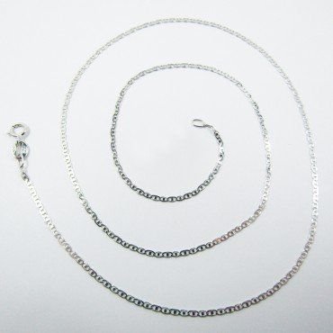 CADENAS ORO BLANCO 45 CM