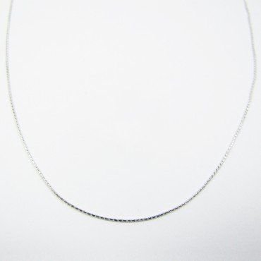 CADENAS ORO BLANCO 45 CM
