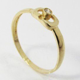 SORTIJA ORO AMARILLO BRILLANTES