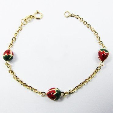 PULSERAS NIÑA AMARILLO BEBE FETICHE