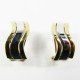 PENDIENTES ORO BICOLOR