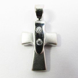 CRUZ ORO BLANCO PIEDRA