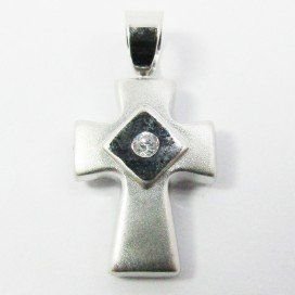 CRUZ ORO BLANCO PIEDRA