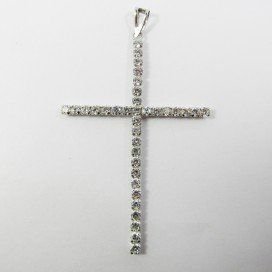 CRUZ ORO BLANCO PIEDRA