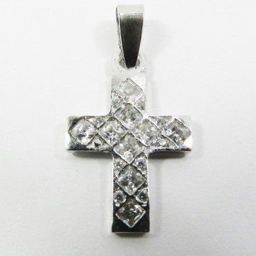 CRUZ ORO BLANCO PIEDRA