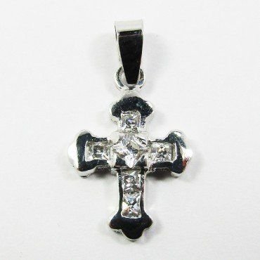 CRUZ ORO BLANCO PIEDRA