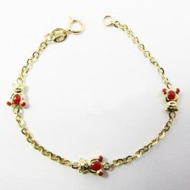 PULSERAS NIÑA AMARILLO BEBE FETICHE