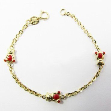 PULSERAS NIÑA AMARILLO BEBE FETICHE