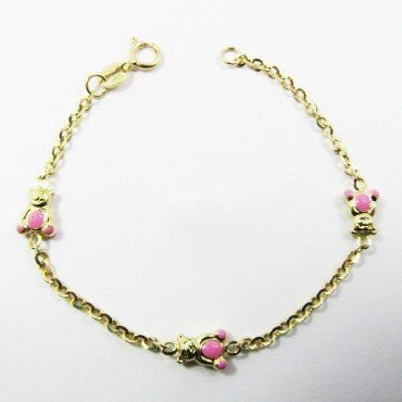 PULSERAS NIÑA AMARILLO BEBE FETICHE