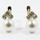 PENDIENTES NIÑA ORO AMARILLO PERLA