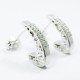 PENDIENTES ORO BLANCO PIEDRA